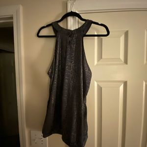 Grey halter